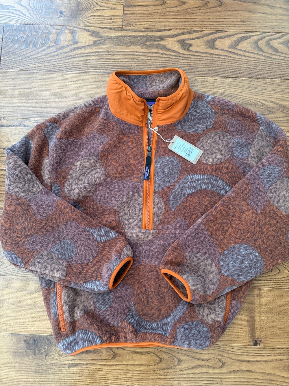 Patagonia synchilla fleece pullover jacket sz S NWT